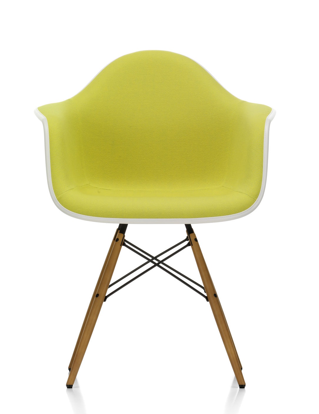 Eames Plastic Arm Chair DAW Stuhl Vollgepolstert Vitra