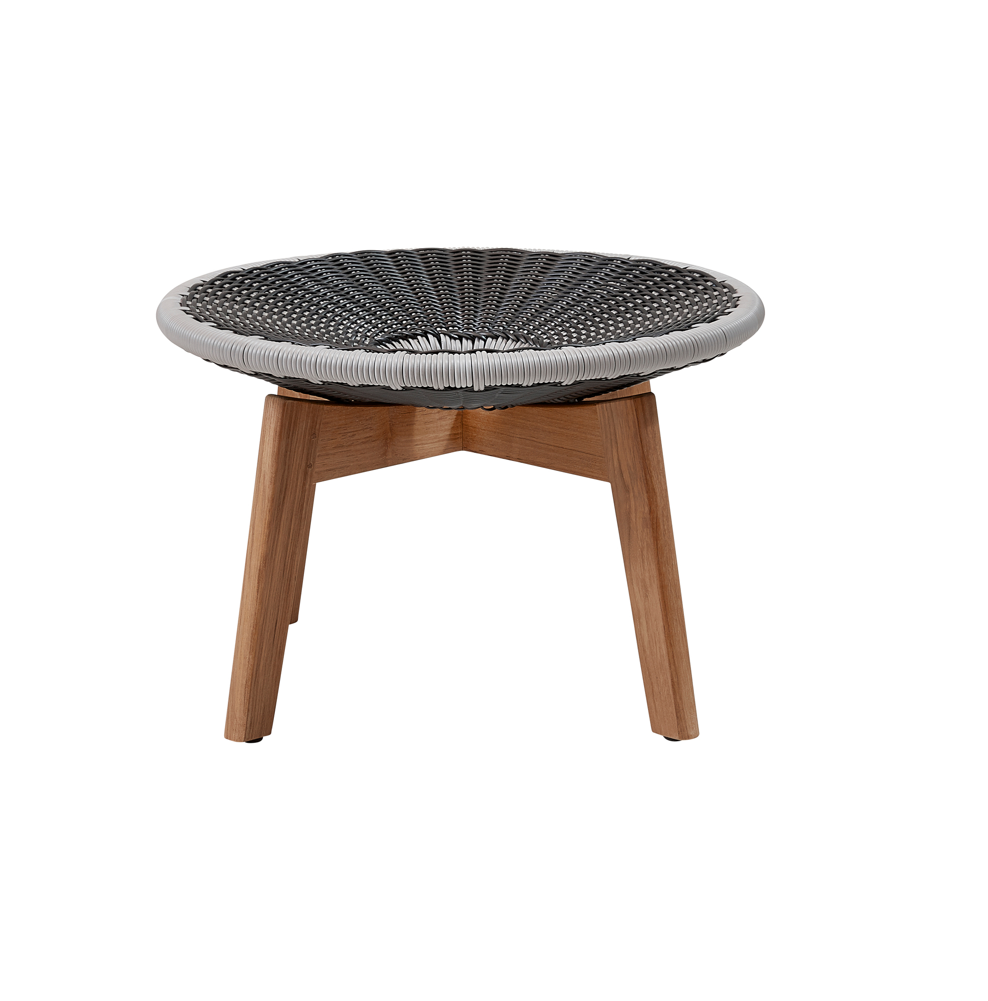 Peacock Outdoor Hocker Faser mit Kissen Cane-Line