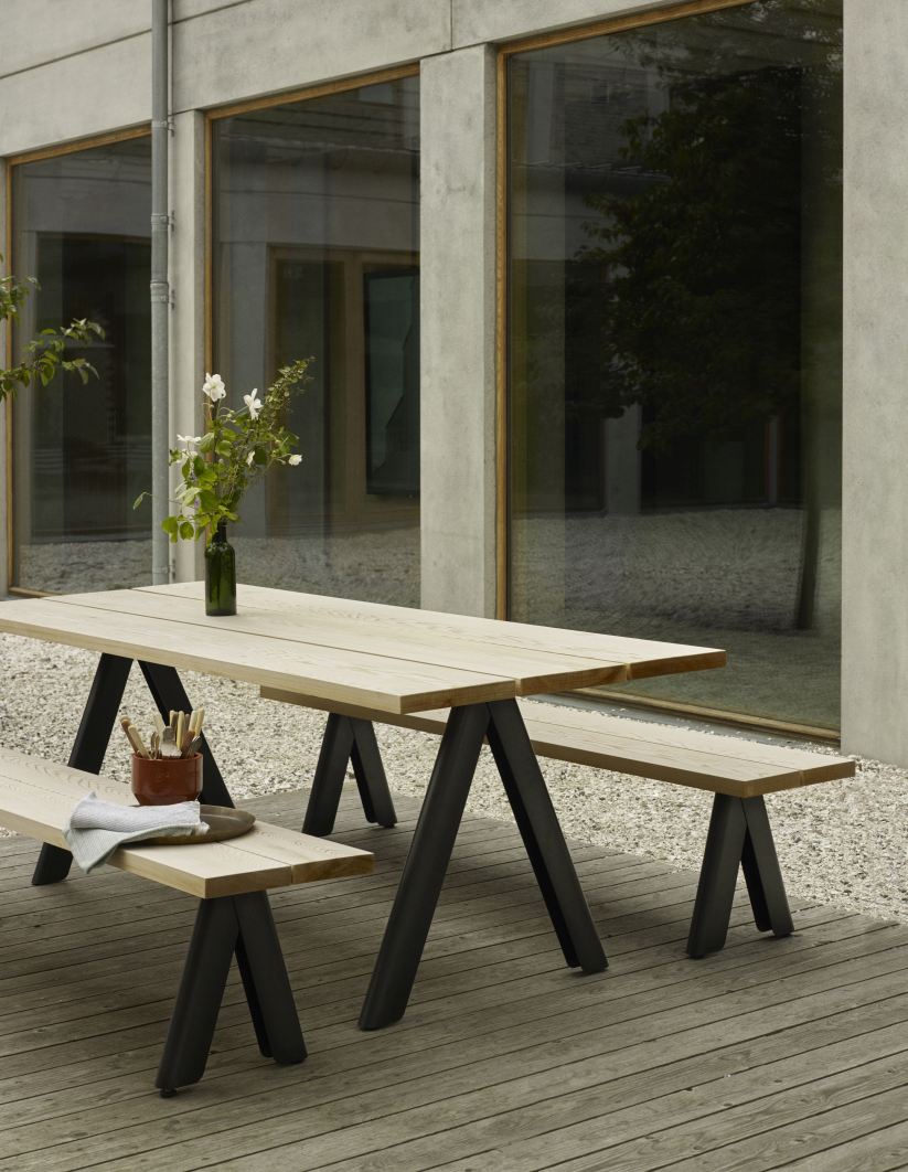 Overlap Bench Bank Outdoor Skagerak by Fritz Hansen