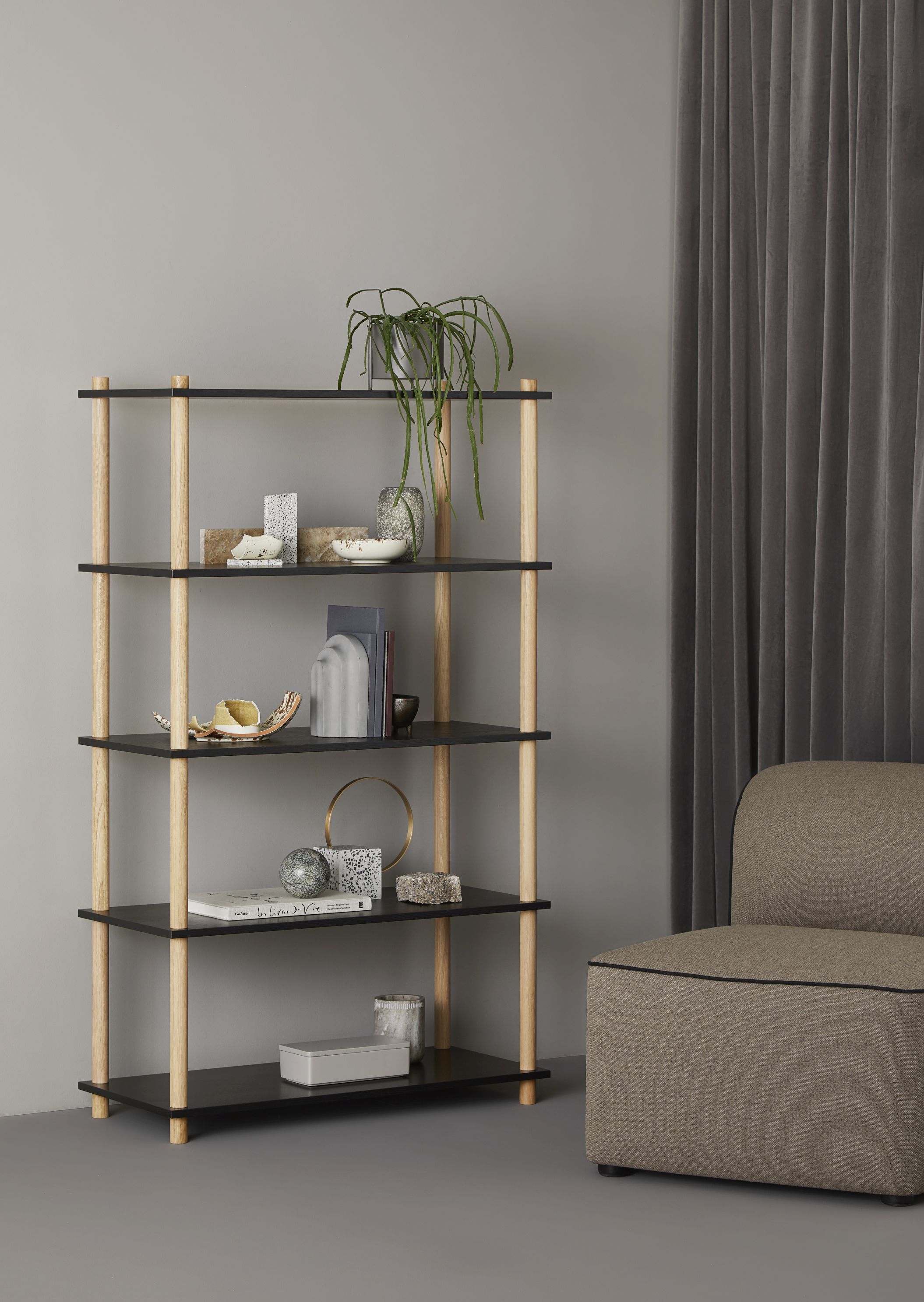 Elevate Shelving System 5 Regal Woud