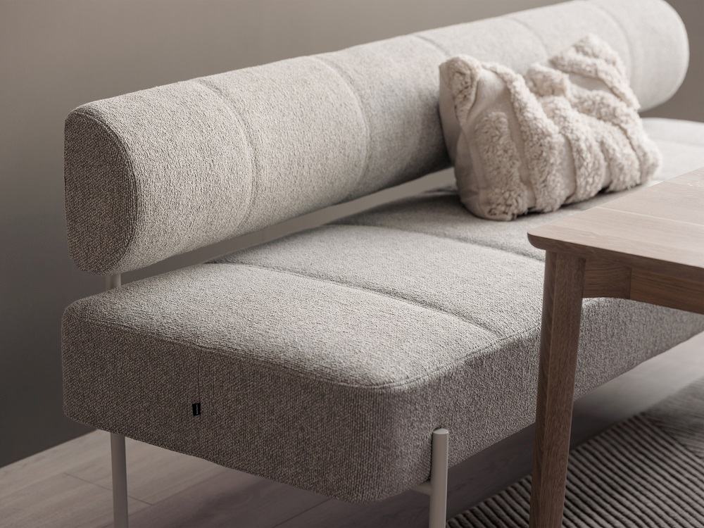 Daybe dining sofa Esszimmersofa Northern Brusvik 65 Weiß