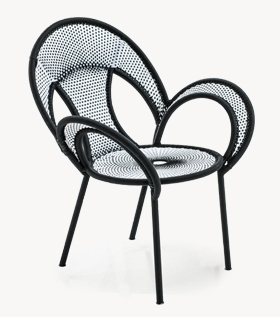 Banjooli Sessel M' Afrique Collection Moroso Wasser / Rot