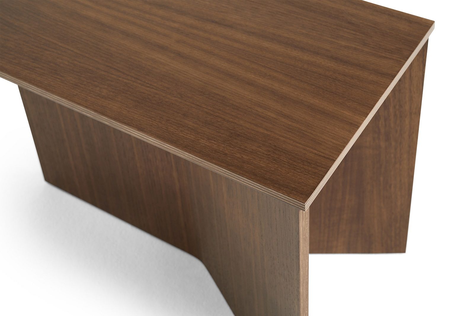 Slit Table Wood Oblong Beistelltisch / Couchtisch Hay