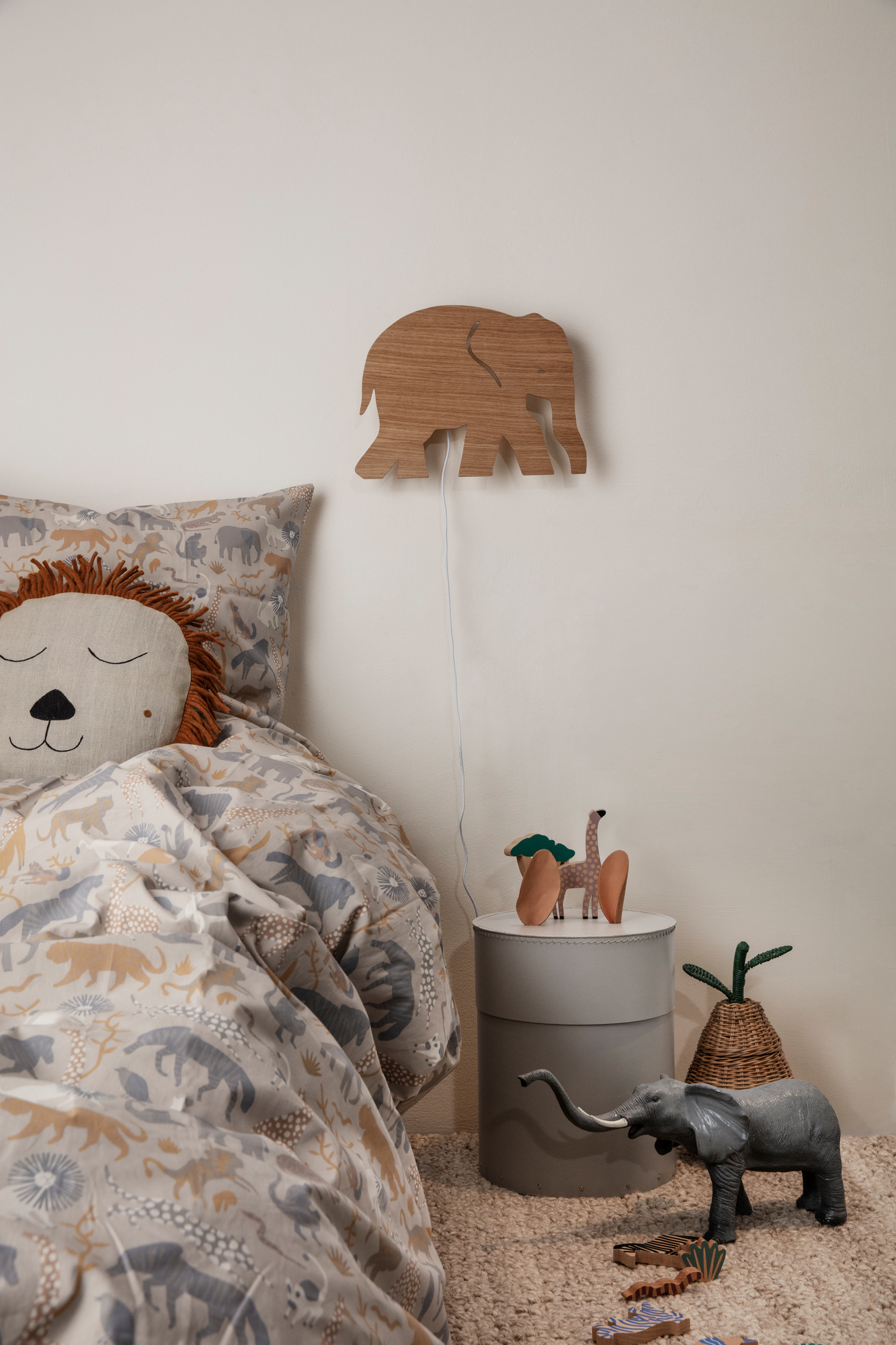 Pear Braided Storage Aufbewahrungskorb Klein Ferm Living EINZELSTÜCK