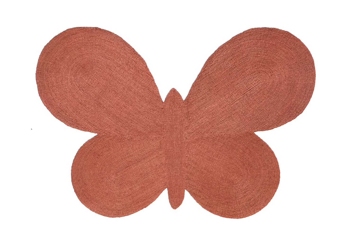 Lucia Eames Butterfly Jute Teppich 132x90 cm Nanimarquina
