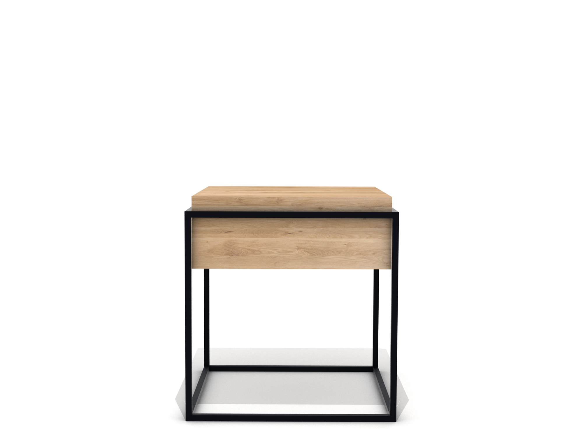 Monolit Beistelltisch Eiche S schwarz Ethnicraft