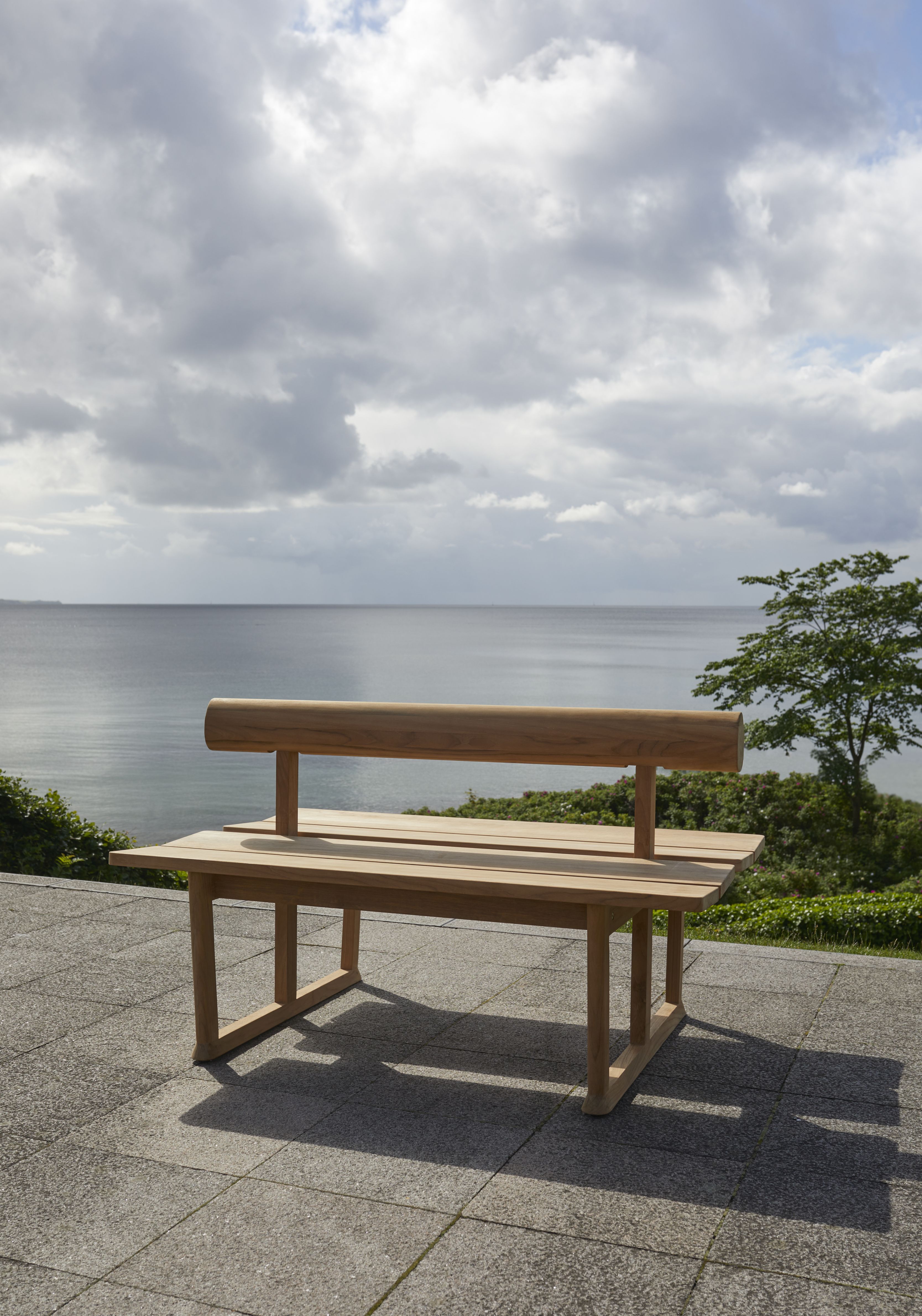 Banco Bank Double Teak Outdoor Skagerak by Fritz Hansen