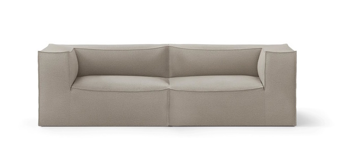 Catena Sofa groß Combi1 Baumwolle und Leinen Ferm Living