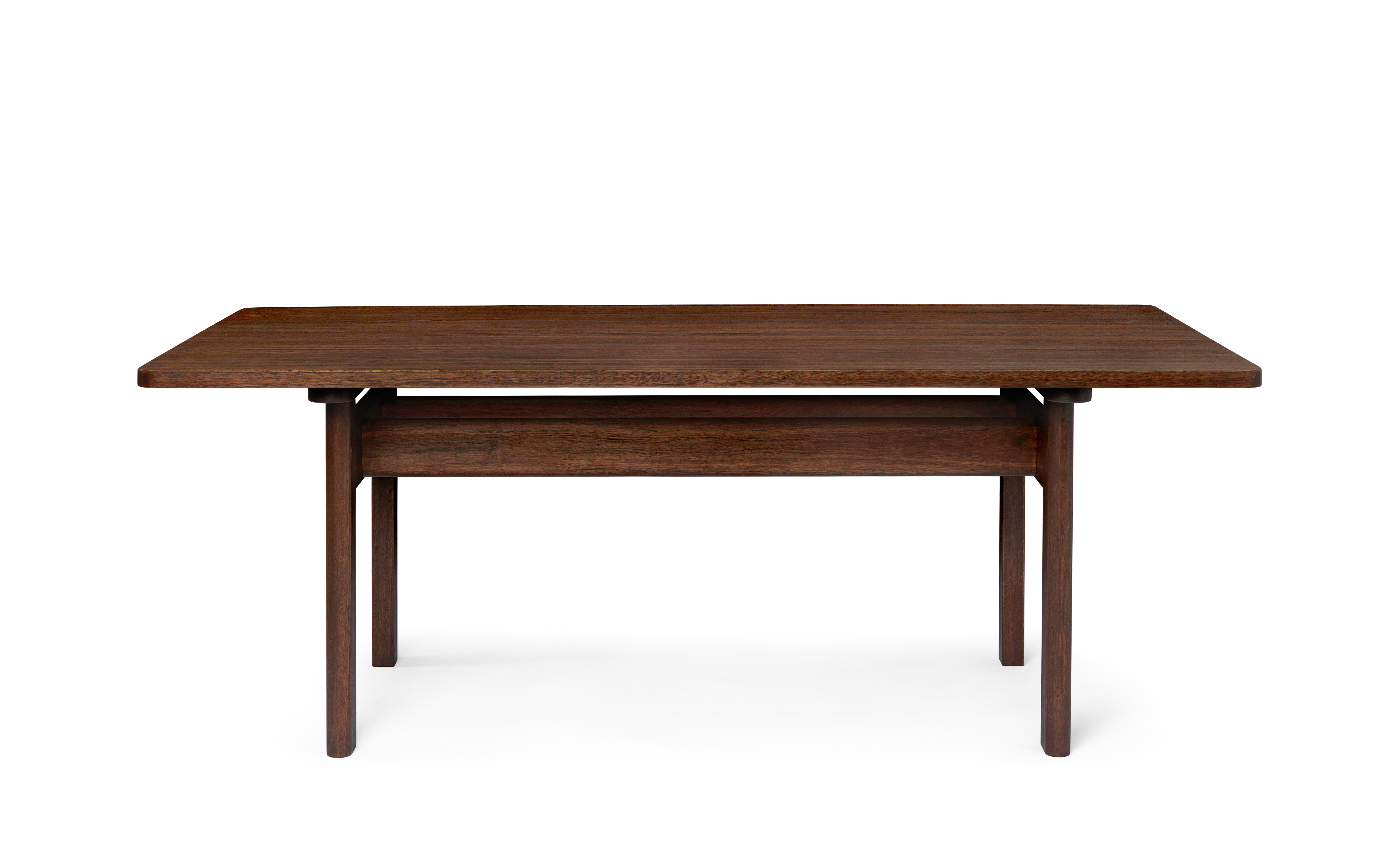 Asserbo Series Tisch dunkel geölter Eukalyptus Carl Hansen & Søn