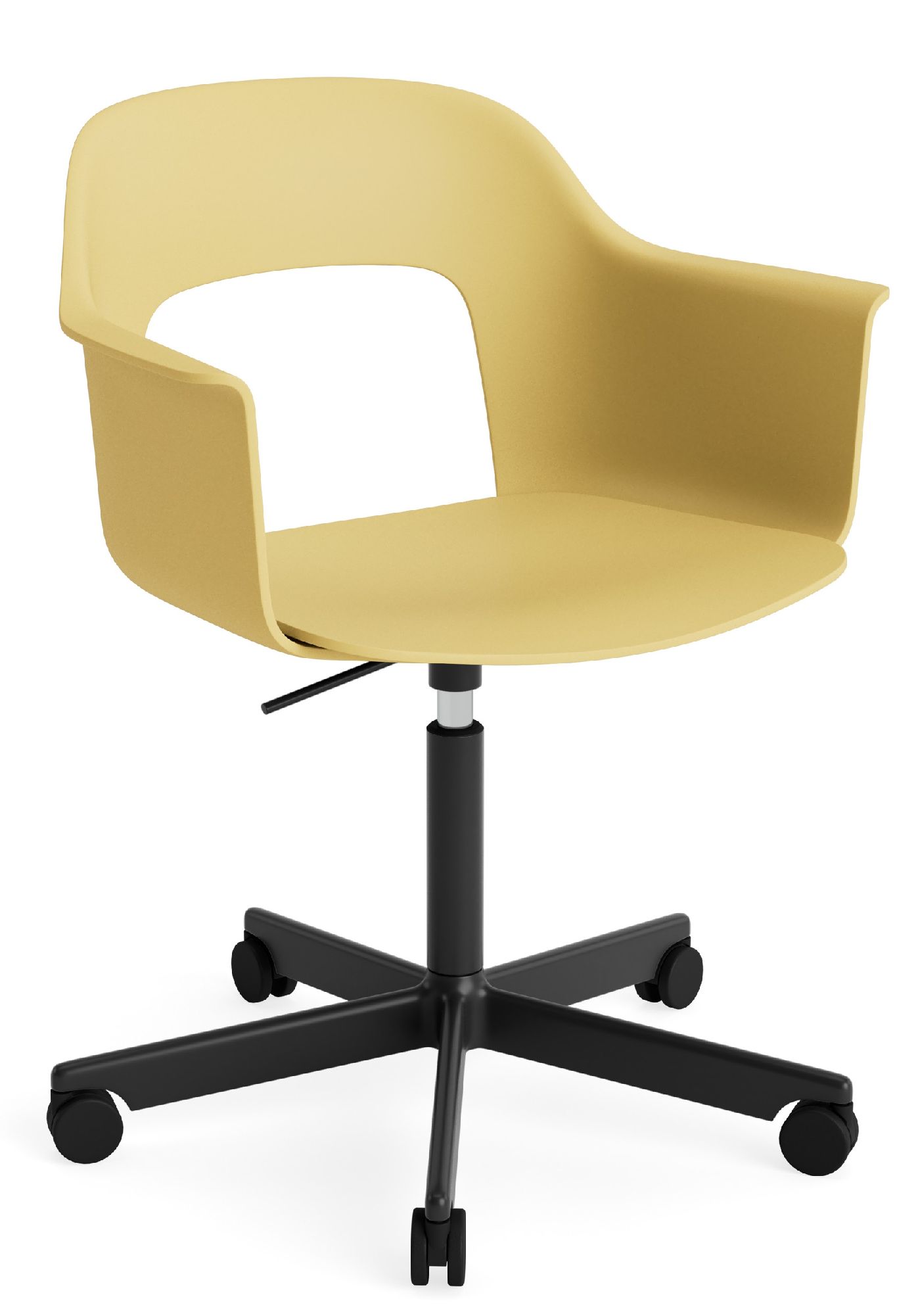 Layout Armchair 241 Armlehnstuhl 5-Sternfuß Drehmechanismus mit Gasfeder Hay