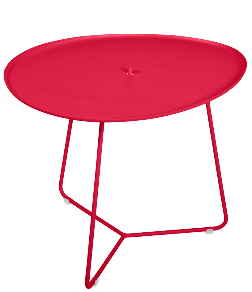 Cocotte kleiner Outdoor Tisch Fermob Mohnrot Cocotte kleiner Outdoor Tisch Fermob Mohnrot