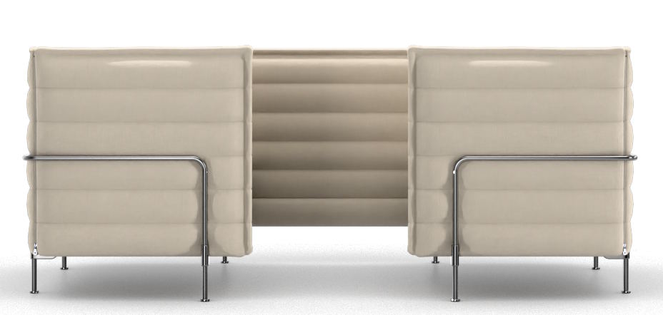 Alcove Cabin 2-Sitzer Lowback Sofa Vitra