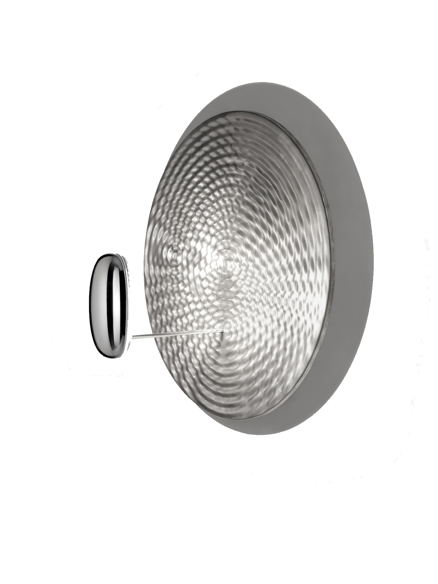 Droplet Mini LED Wall/Ceiling Wand/Deckenleuchte Chrom glänzend Artemide