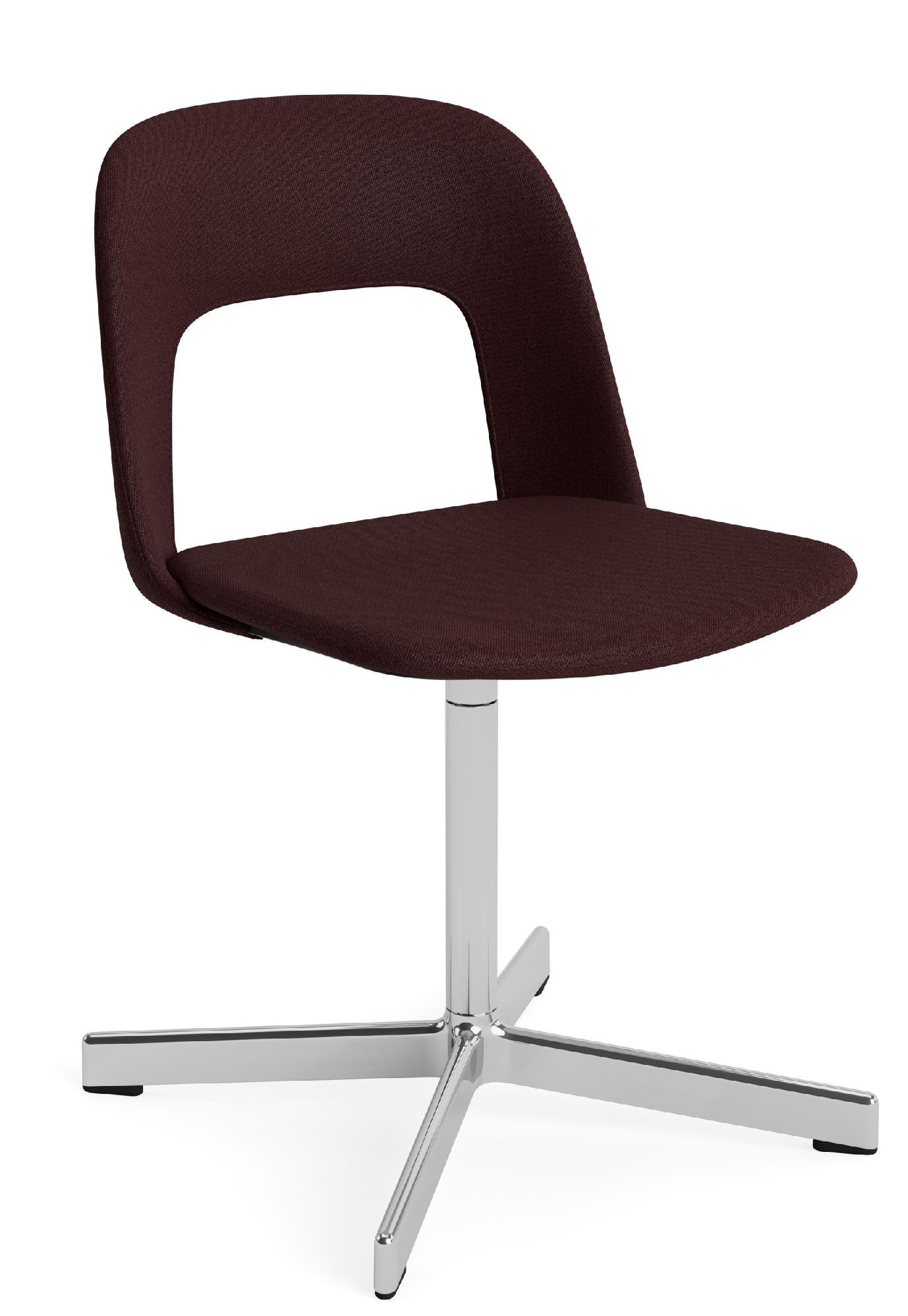 Layout Side Chair 134 4-Stern Drehfuß Stuhl Hay