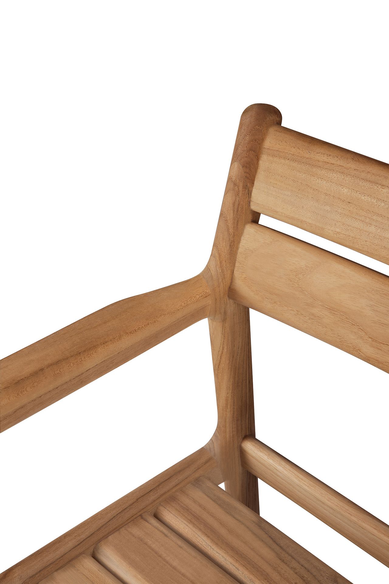 Jack Outdoor Stuhl mit Armlehnen Teak Ethnicraft