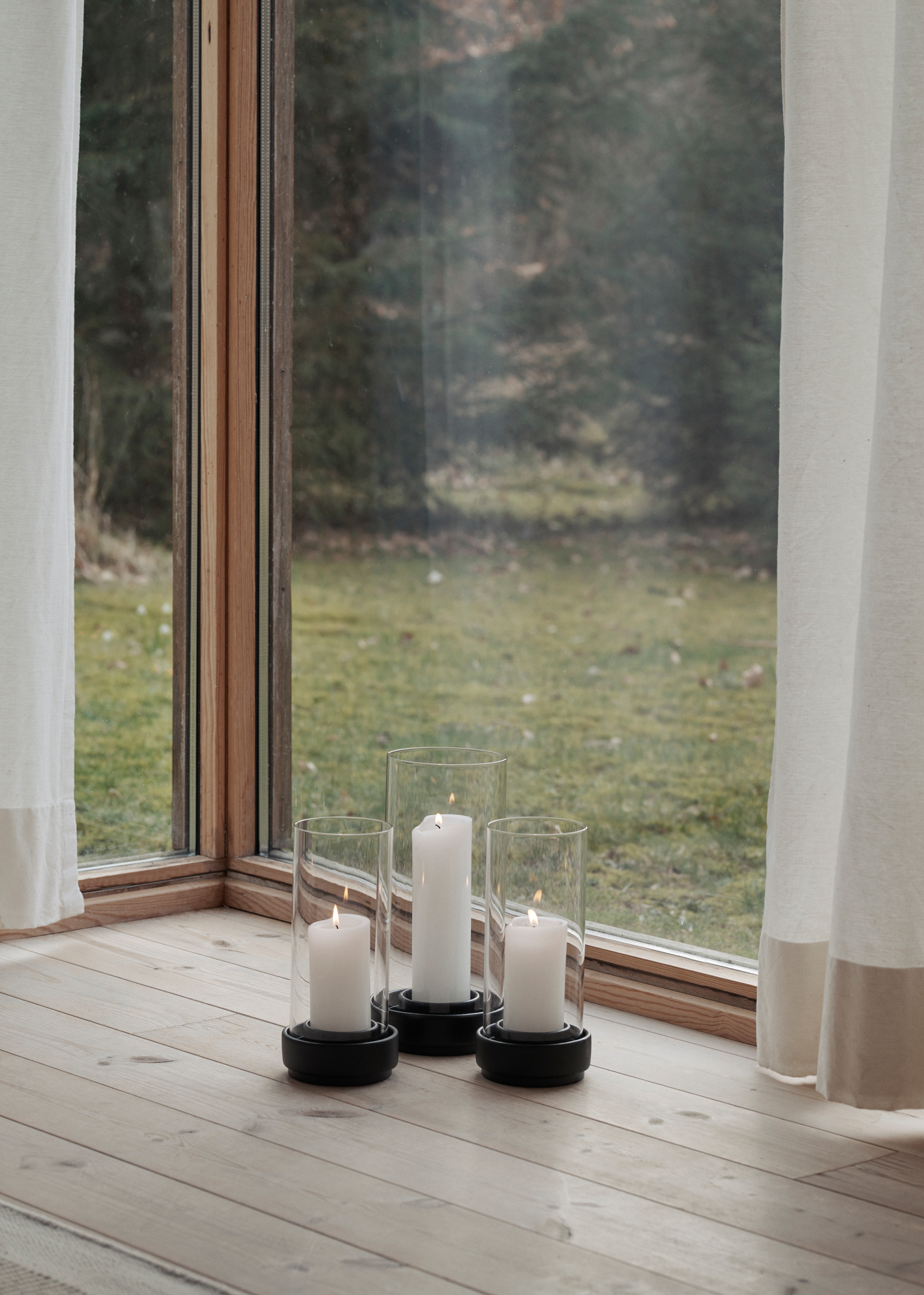 Hurricane Small Windlicht Stelton