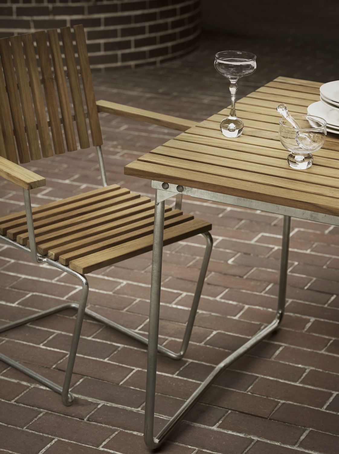 Bovik Outdoor Armchair Armlehnenstuhl Grythyttan Stalmöbler