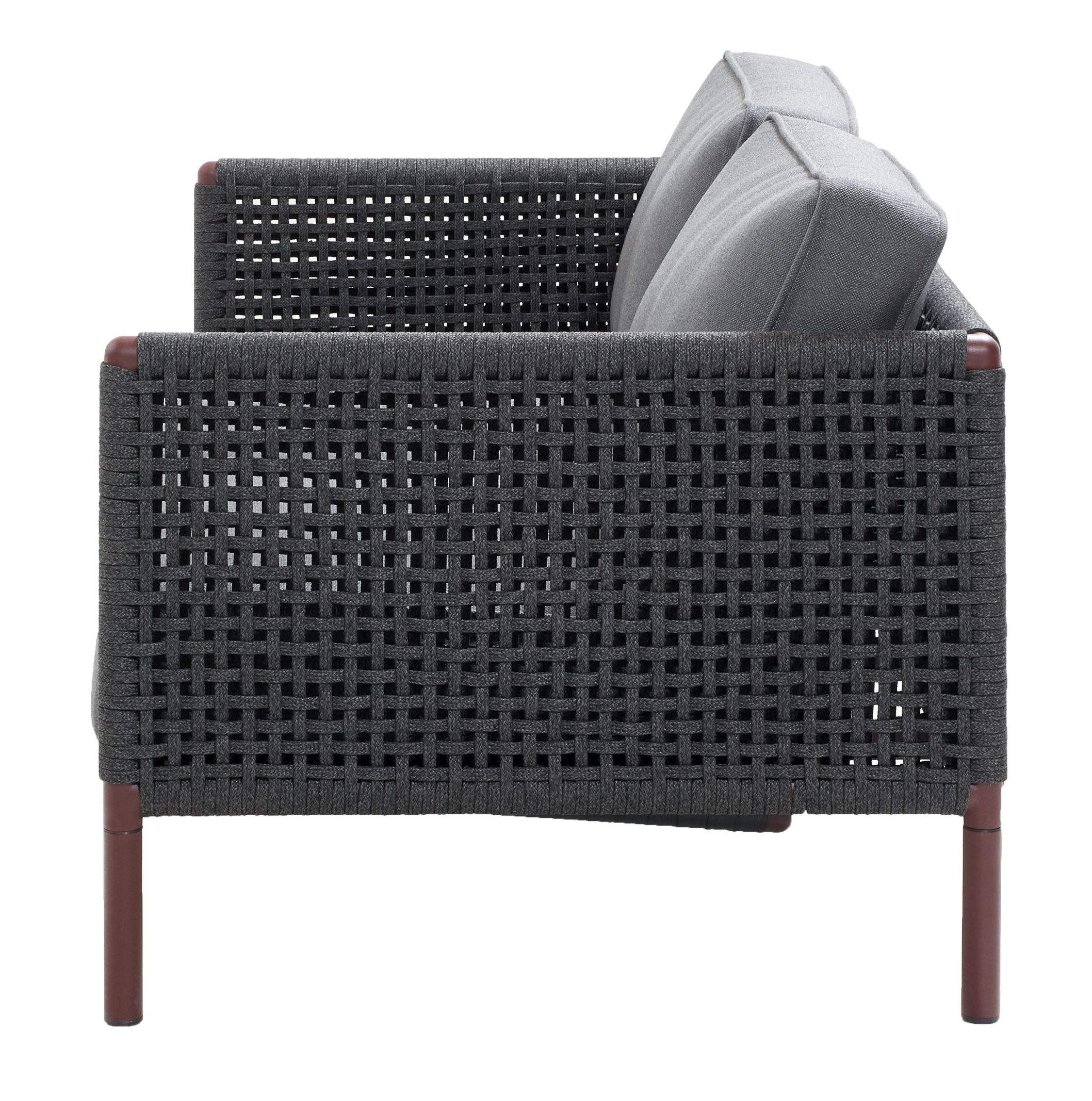 Encore 2-Sitzer Sofa Bordeaux inkl. AirTouch Kissen Cane Line