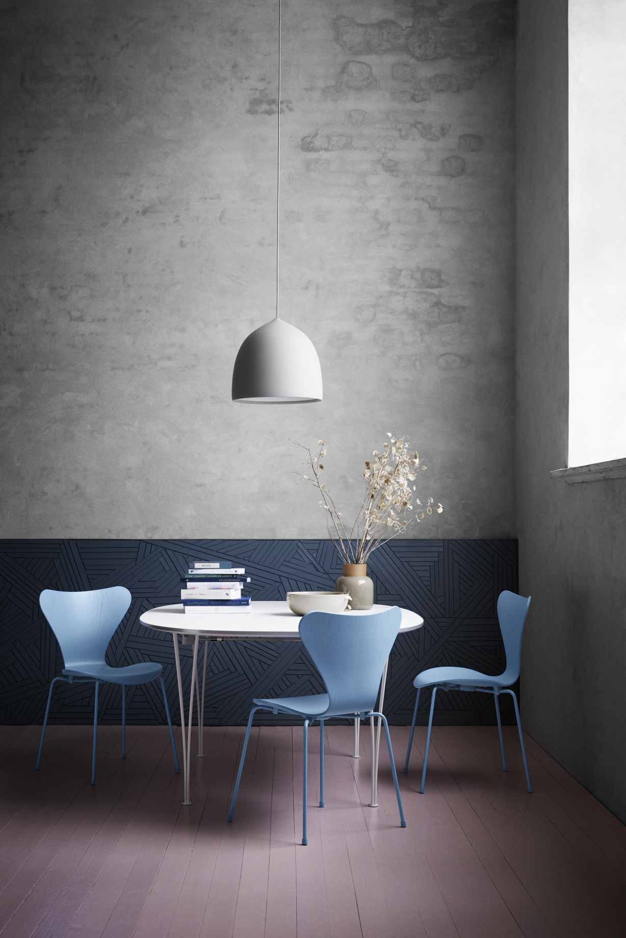 Siebener / Serie Stuhl 3107 Fritz Hansen QUICK SHIP