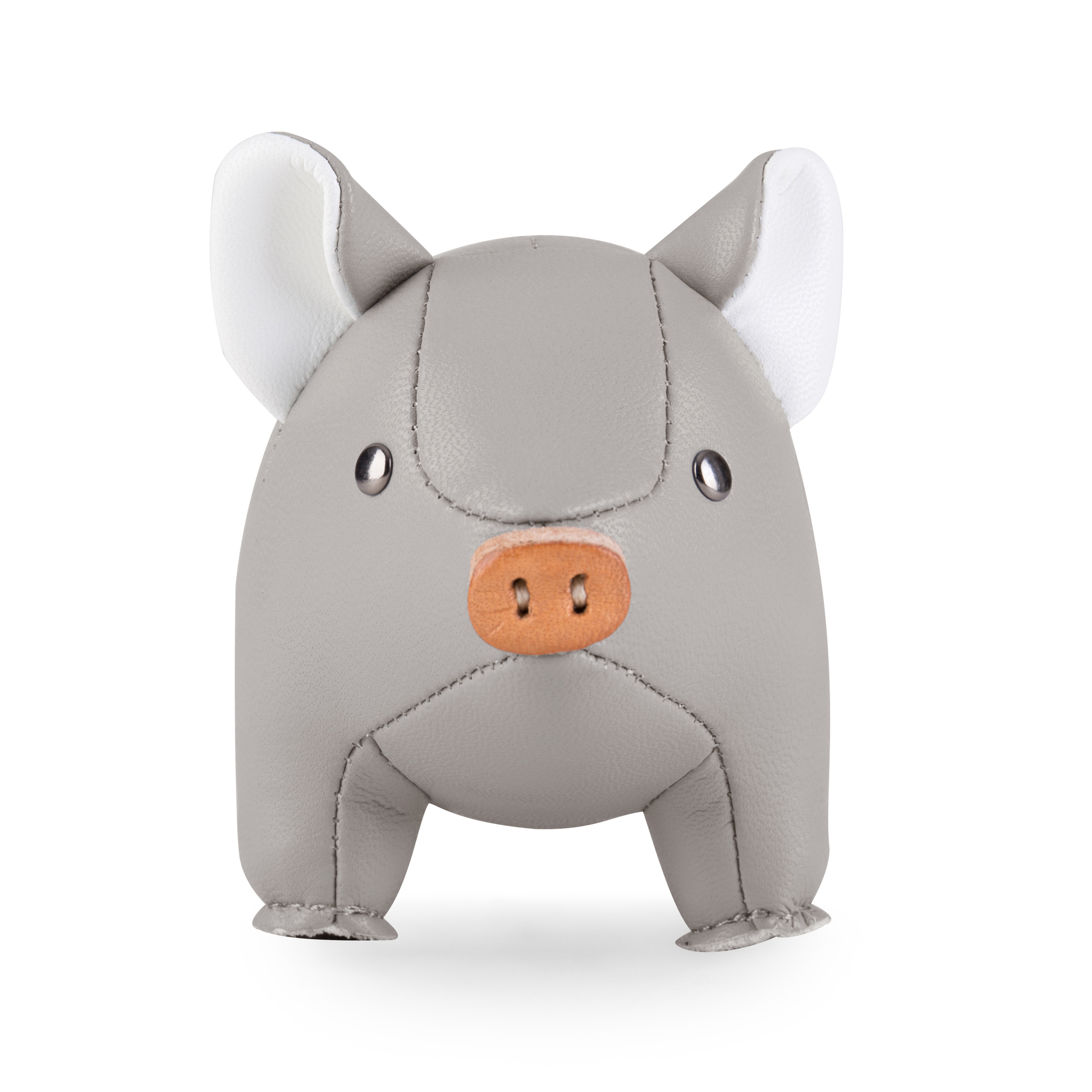 Briefbeschwerer Classic Schwein Grey/White Züny