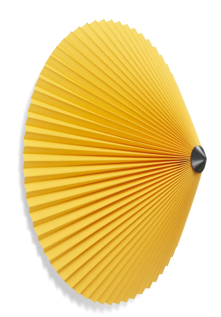 Matin Flush Wandleuchte 50 cm Hay Gelb