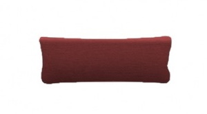 Rotes Miami Outdoor Sofa Rückenkissen von Conmoto. Dekokissen für Gartenmöbel und Outdoor Sofas.