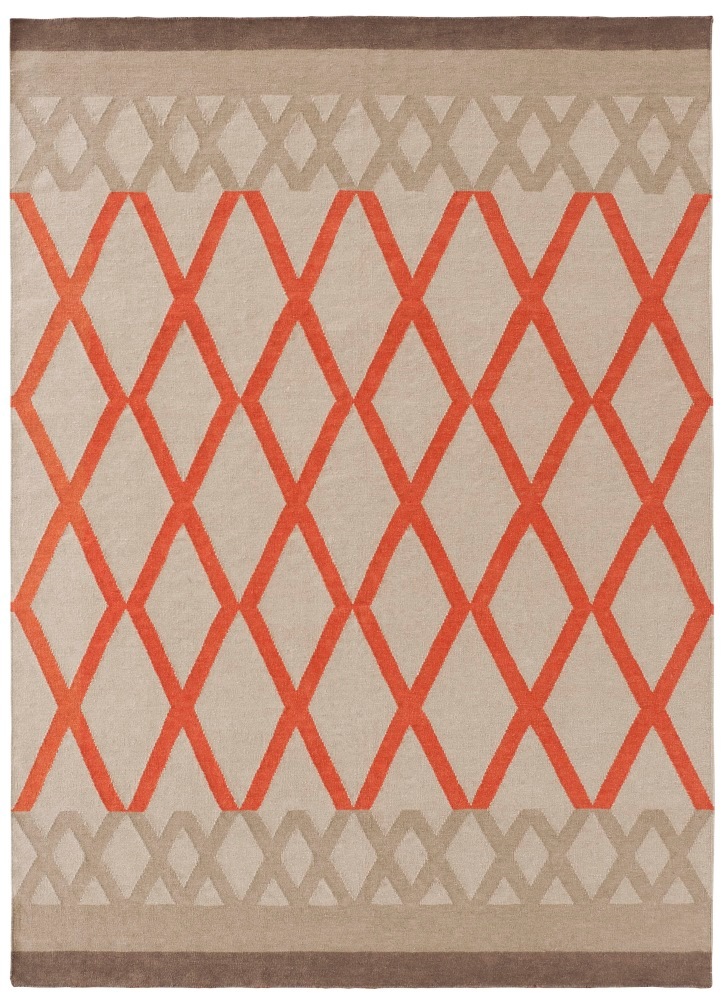 Kilim Sioux / Naidu 170x240 Teppich GAN-Sioux (coral)
