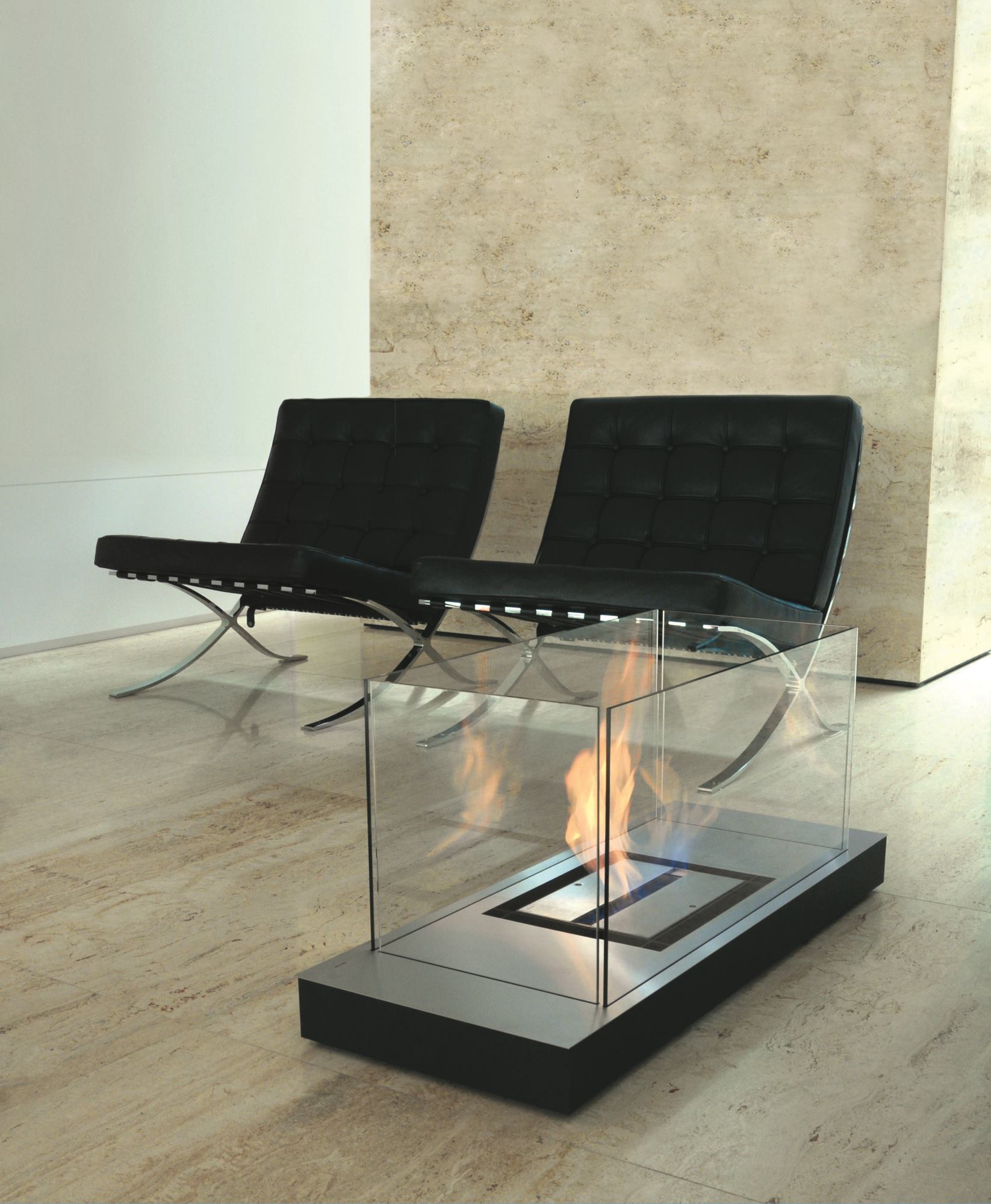 Uni Flame Ethanol Kamin Radius