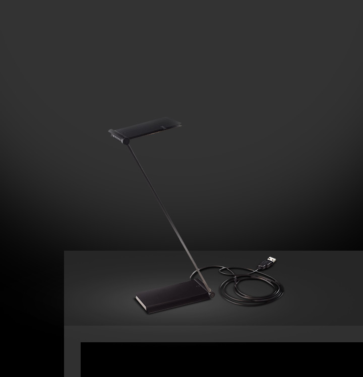 ZETT USB Wandleuchte / Tischleuchte Baltensweiler