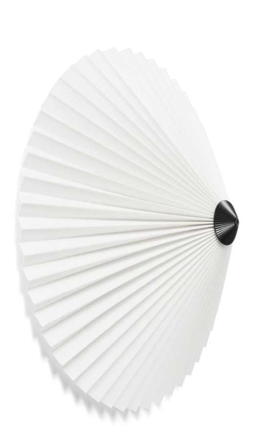 Matin Flush Wandleuchte 38 cm Hay Weiß