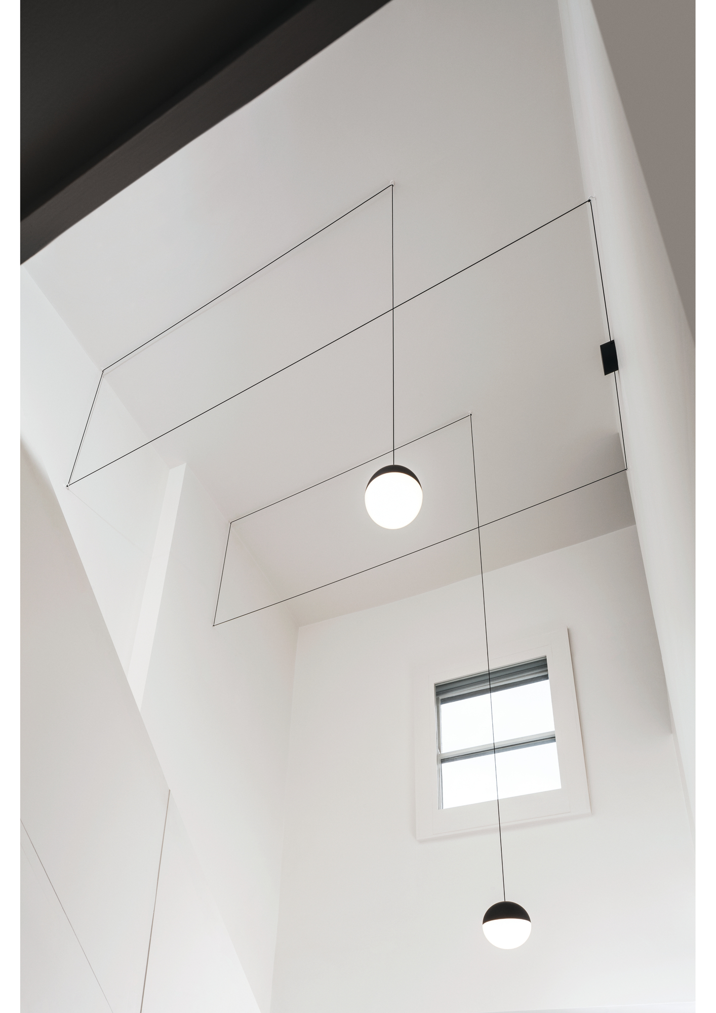 String Light Wand-oder Deckenrosette Flos