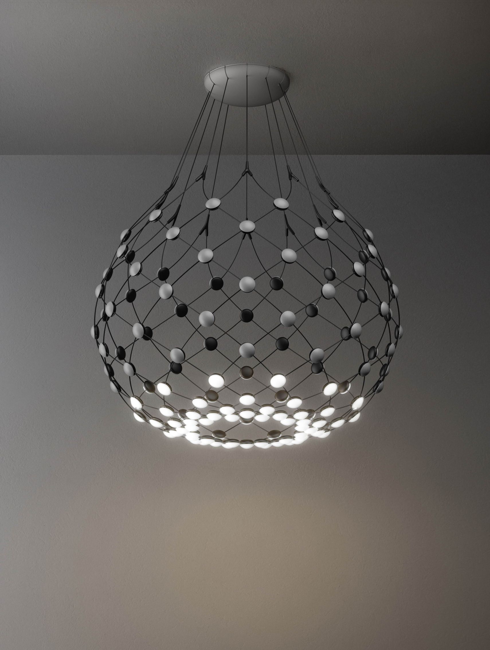 D86 Mesh Deckenleuchte Ø80cm - Kabel 1m Luceplan