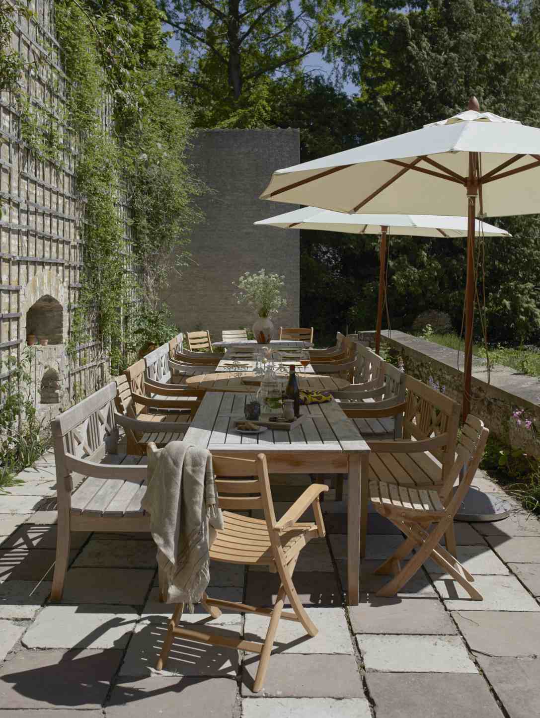 Drachmann Table Esstisch Outdoor Skagerak by Fritz Hansen 