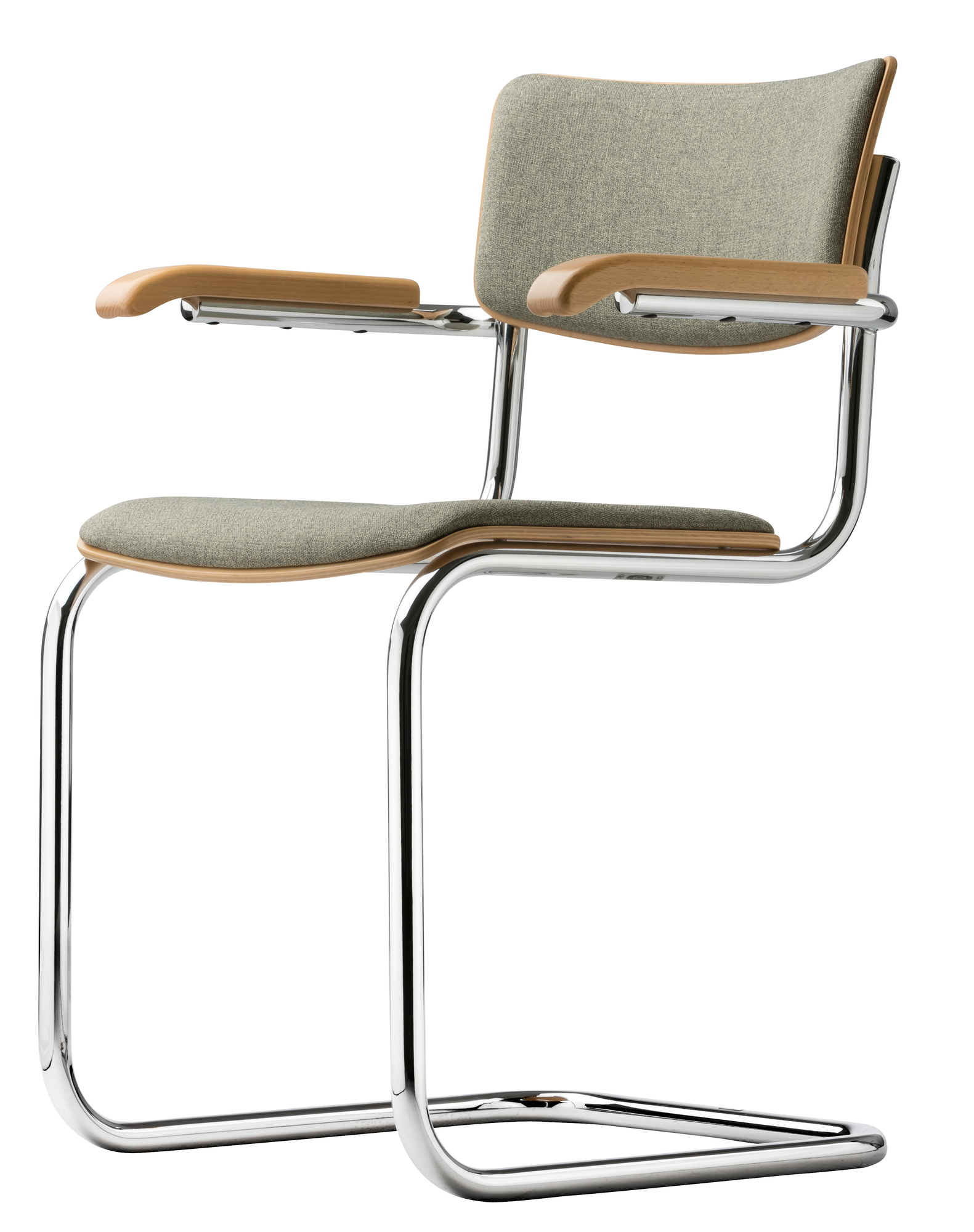 S 43 PVFST Stahlrohr Klassiker Freischwinger Thonet