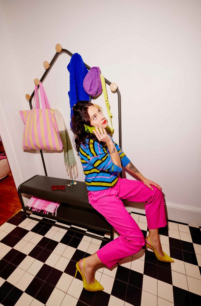 Funambule Garderoben-Bank Indoor Fermob