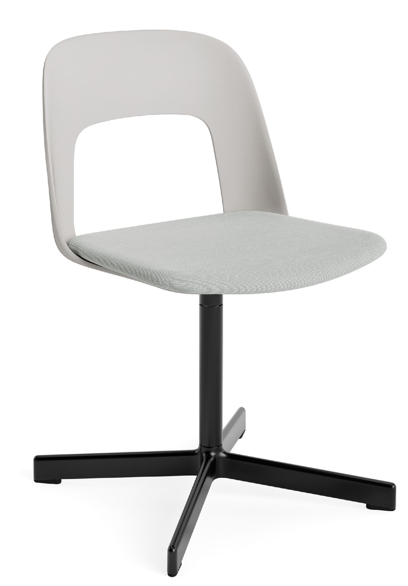 Layout Side Chair 133 4-Stern Drehfuß Stuhl Hay