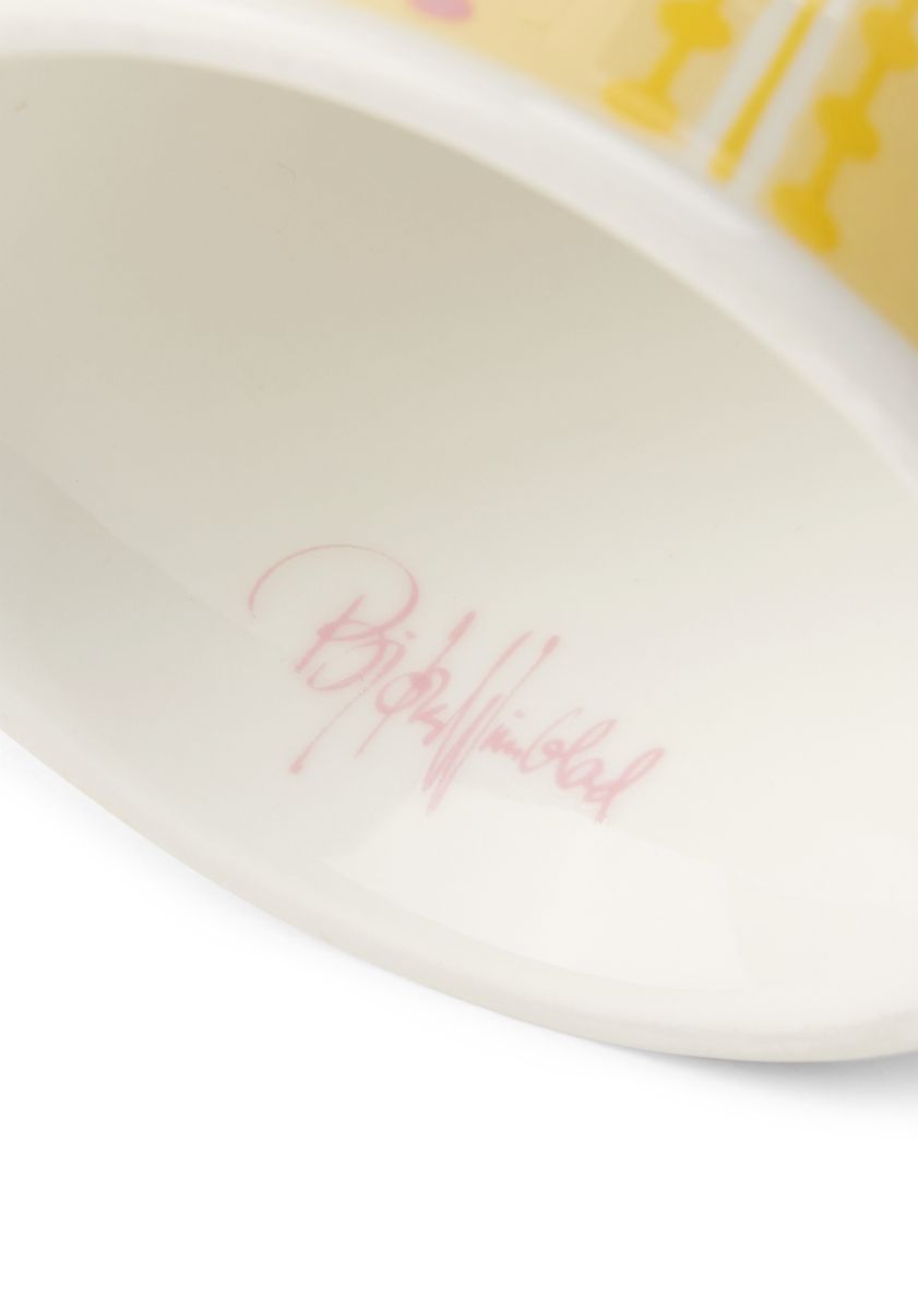 Eva Übertopf mit Fuß Ø15,5cm pink Bjørn Wiinblad