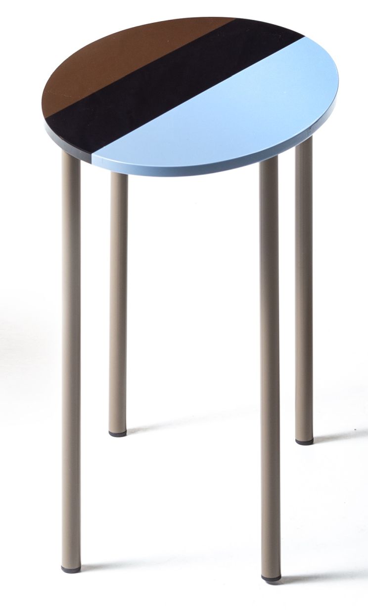 Fishbone Tisch oval 54x34x50 Moroso
