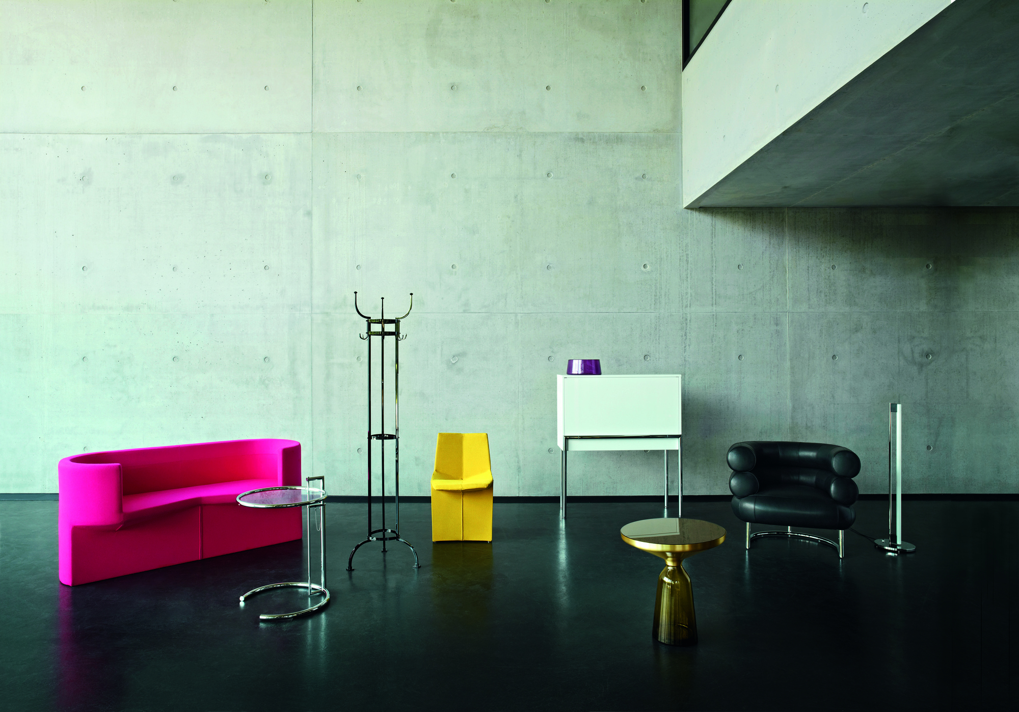 Bell Side Table Beistelltisch Messing Olivgrün ClassiCon