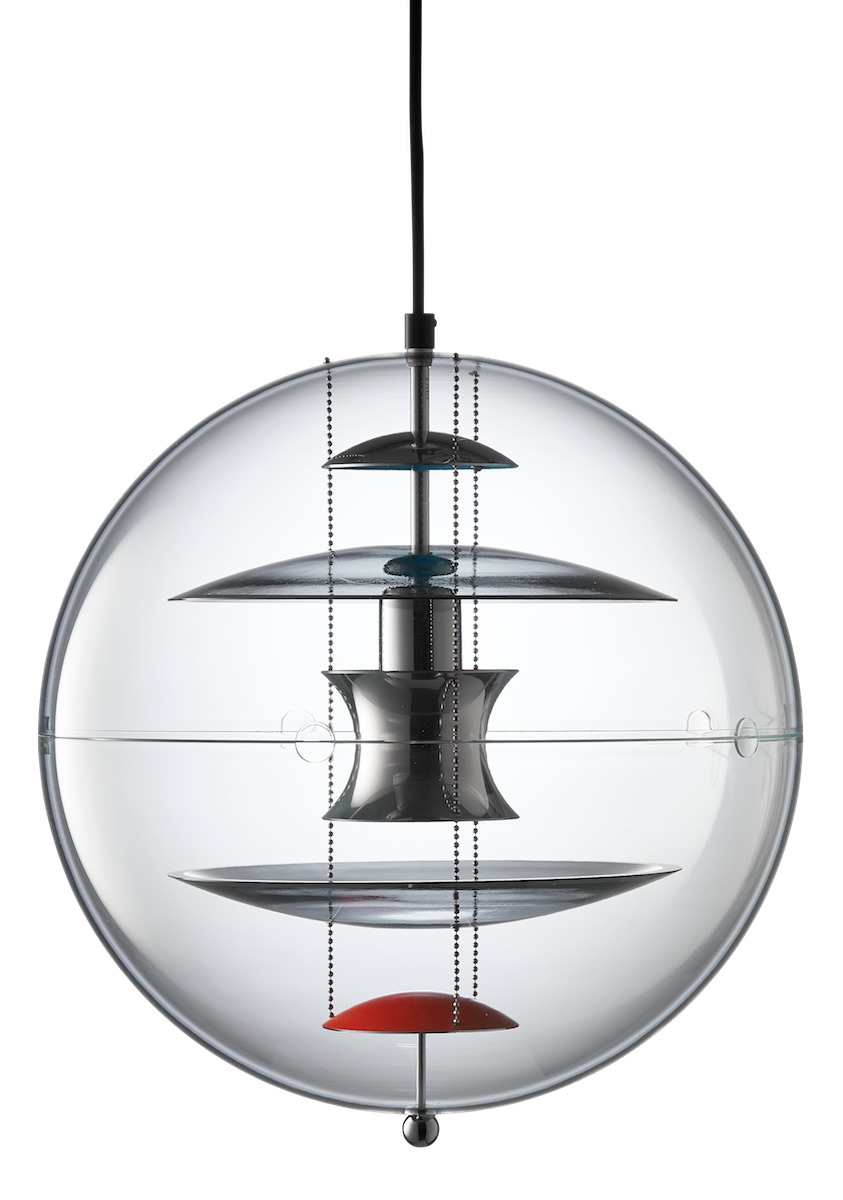 VP Globe Coloured Glass Pendelleuchte Verpan