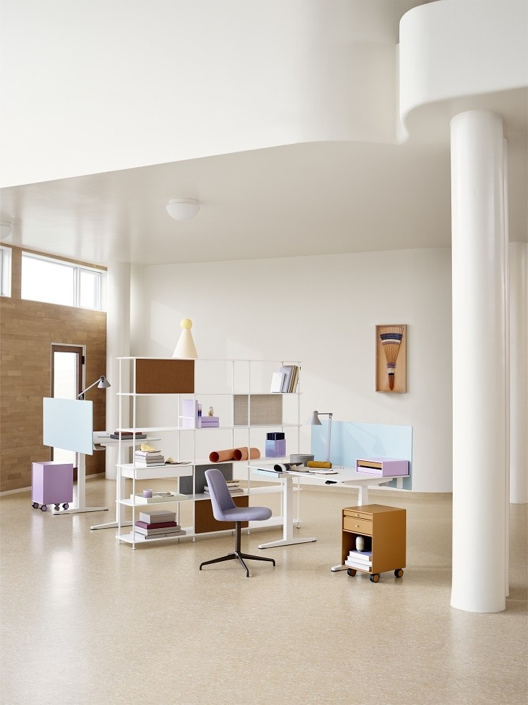 HiLow Double Arbeitstisch höhenverstellbar Montana