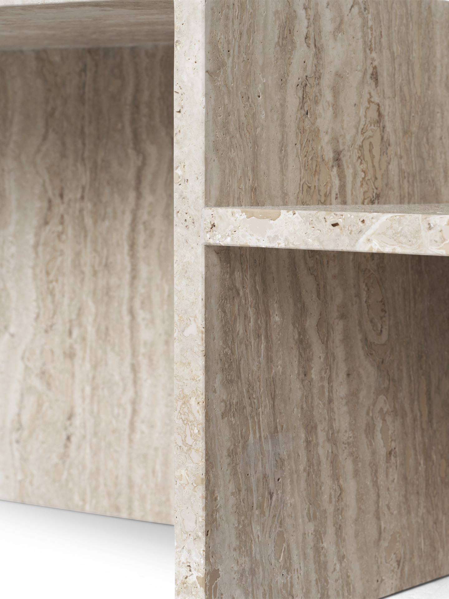 Distinct Coffee Table - Travertine Couchtisch Ferm Living
