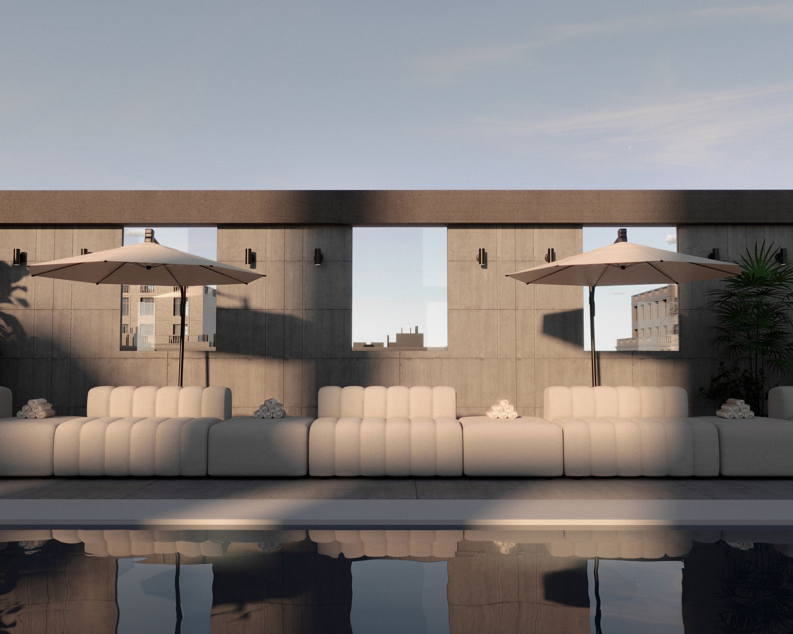 Studio Outdoor Ottomane Norr11