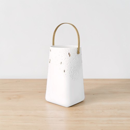 Laterne Laubdach Räder