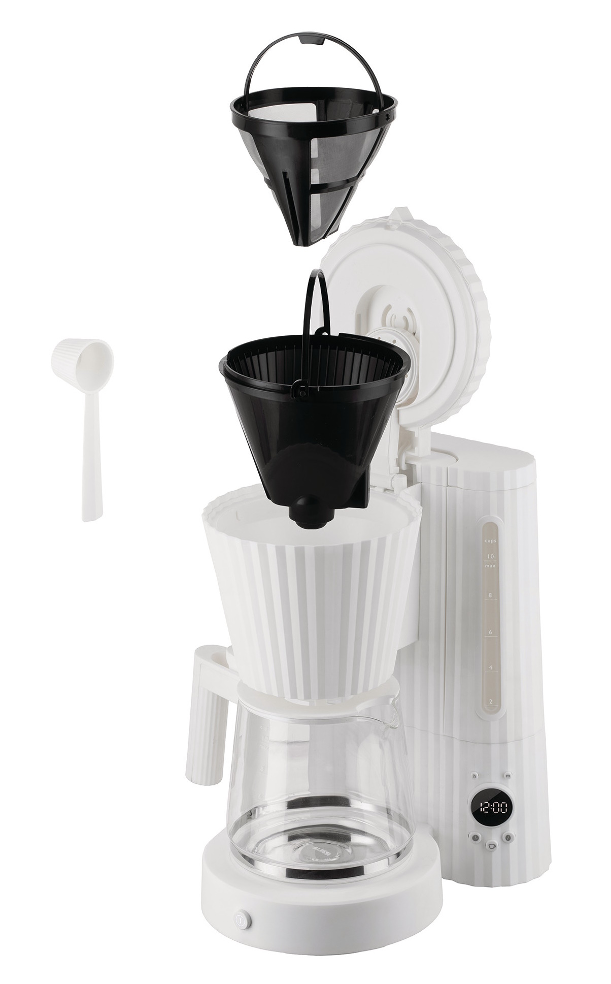 MDL14 Plissé Filterkaffeemaschine Alessi