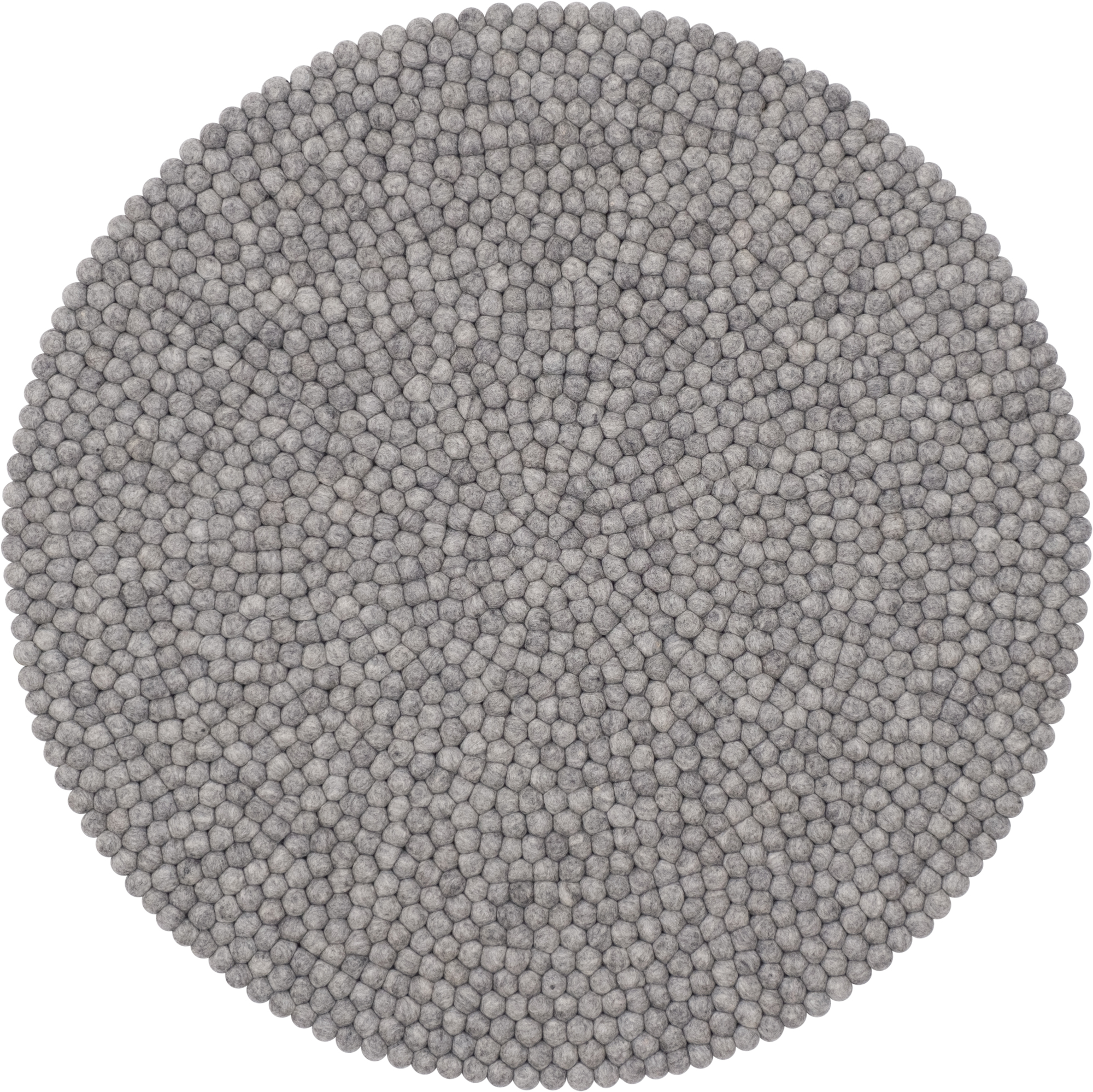 Filzkugel Teppich rund 120 cm Myfelt Carl