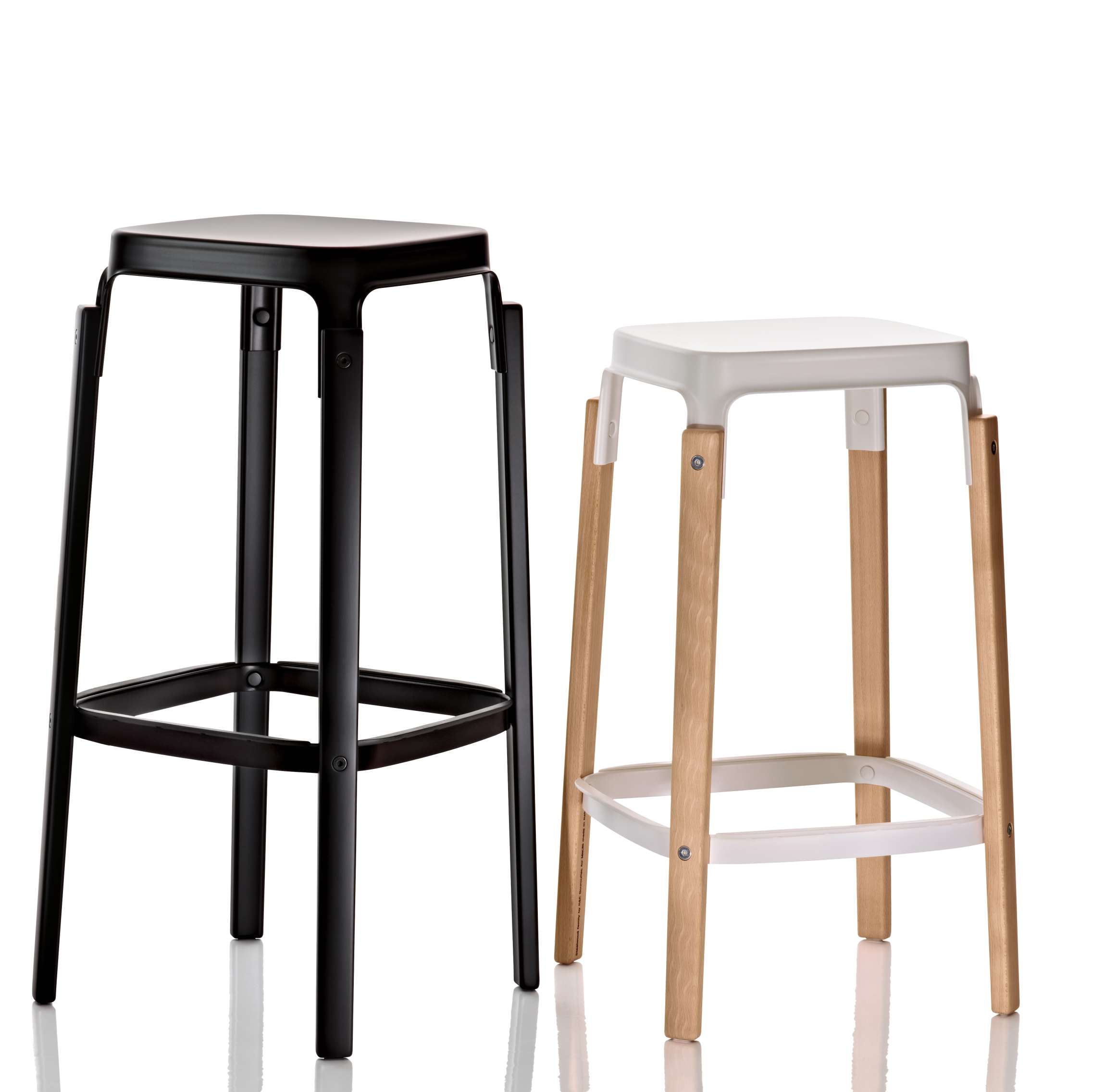 Steelwood Stool Barhocker H 78 cm Magis