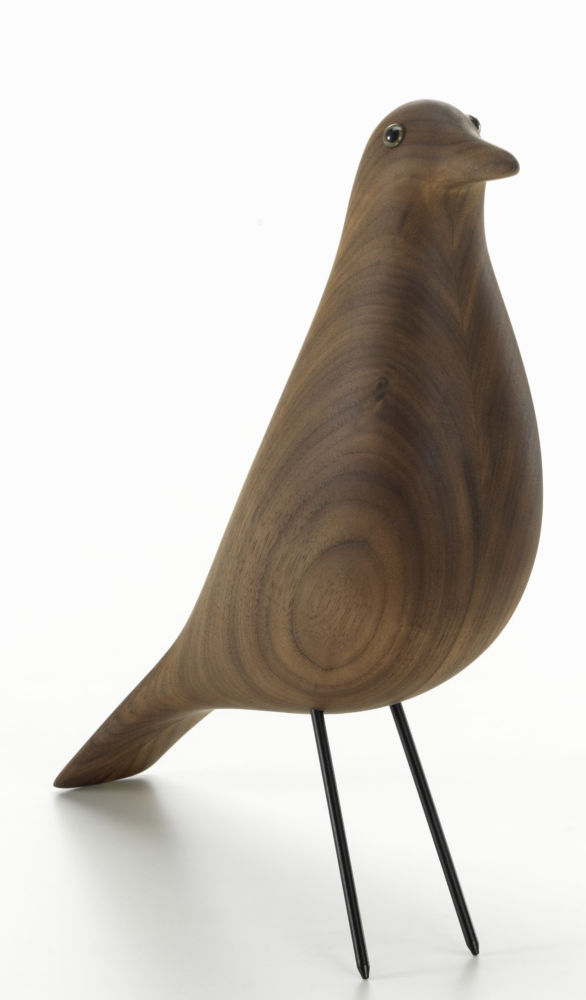 Eames House Bird Skulptur Nussbaum Vitra NEUE VERSION