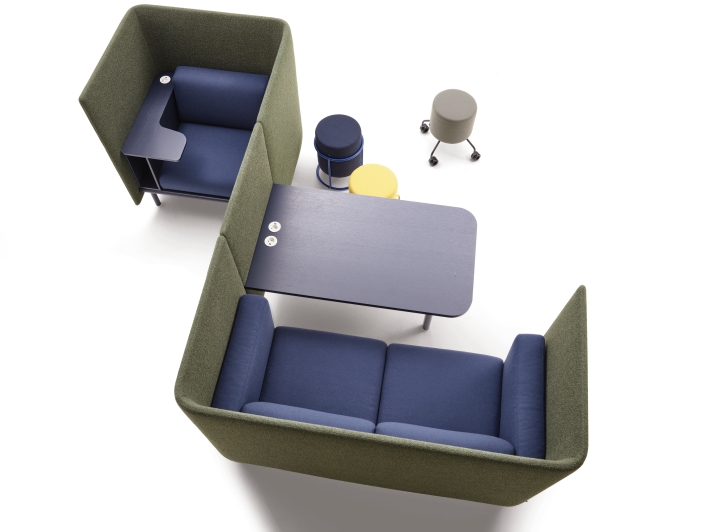 Floater 2-Sitzer Sofa Cor