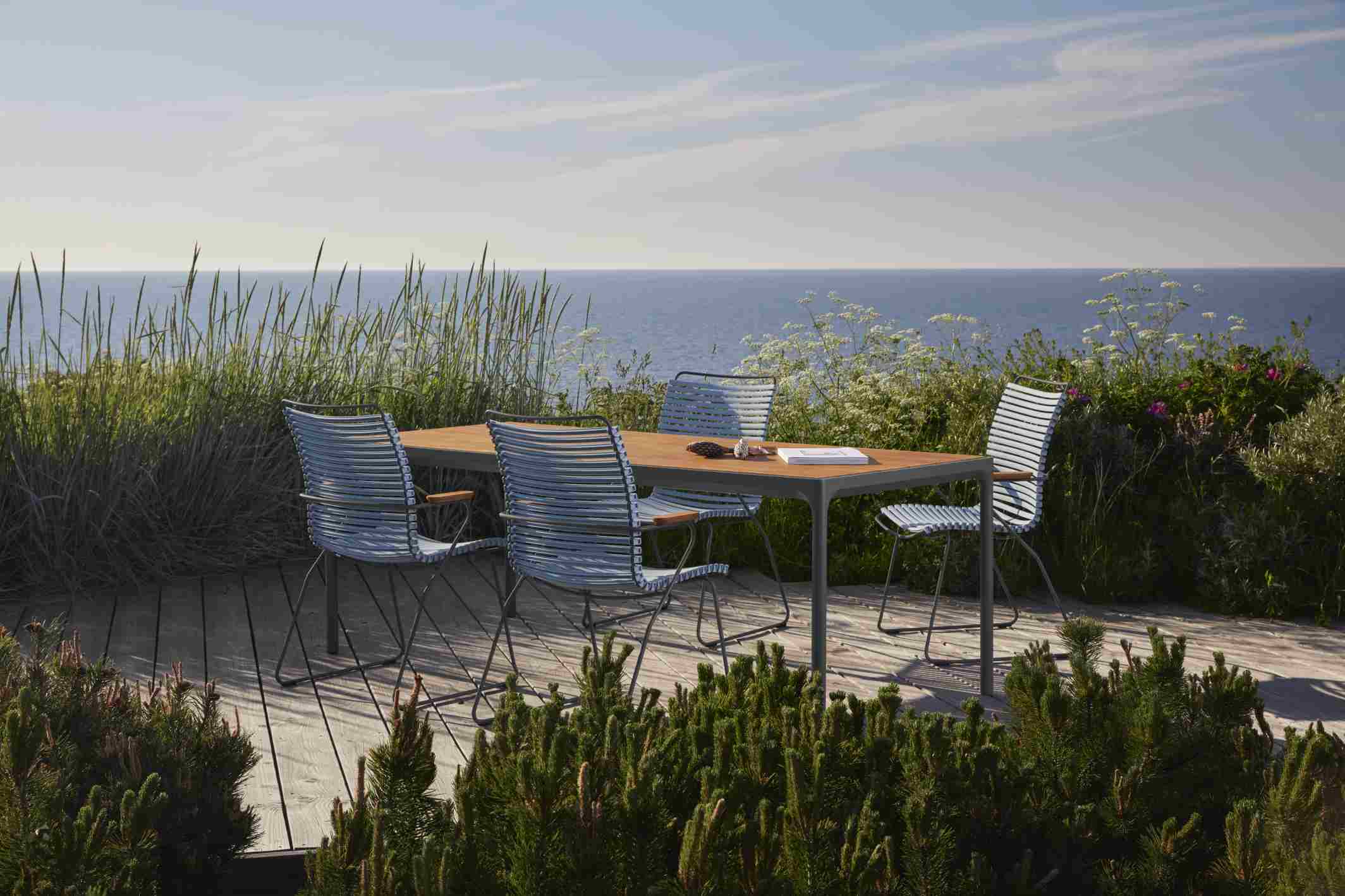 Click Dining Stuhl ohne Armlehne Outdoor Houe Multicolor 1 EINZELSTÜCK